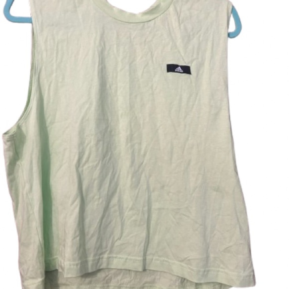 Adidas Bright Green Women's Tank Top